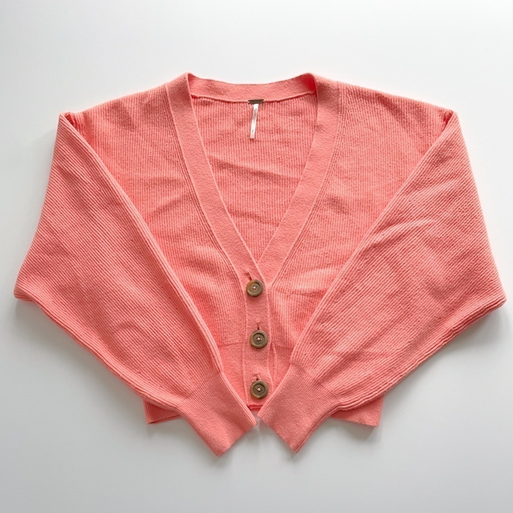 Free People Ribbed Cardigan - Picture 2 of 10
